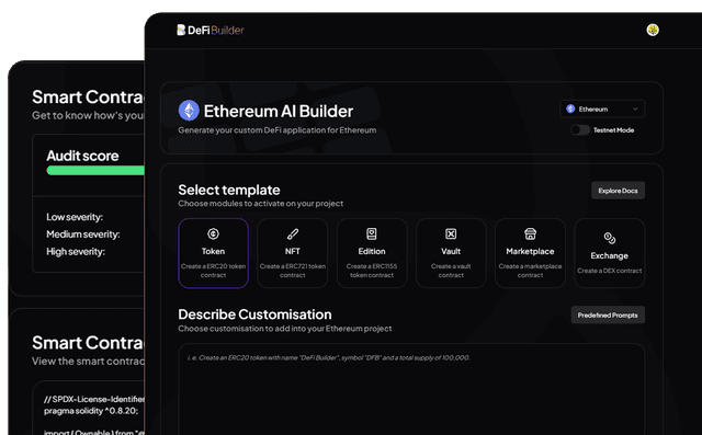 DeFi Builder App